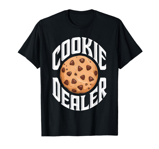 Cookie Dealer Shirt Funny Kids Men Women Cookie Baking Crew T-Shirt