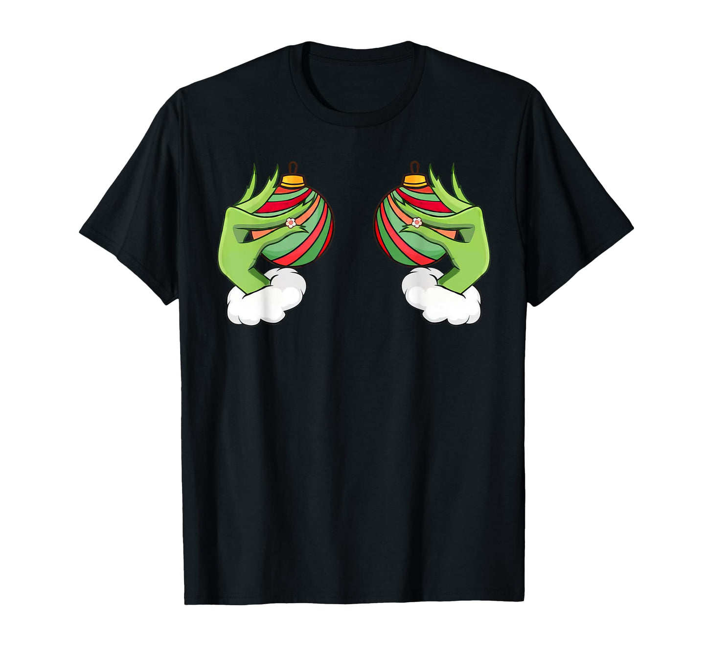 Christmas Ornament Boobs Funny Christmas T-Shirt