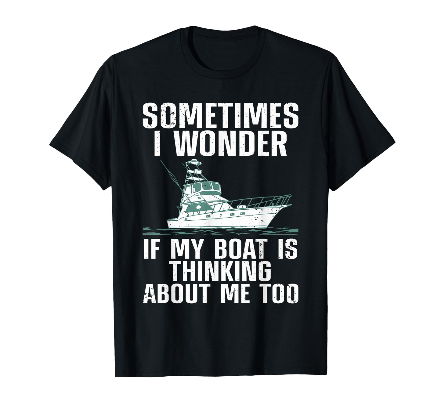 Cute Boating Art For Men Women Boat Captain Sailboat Owners T-Shirt