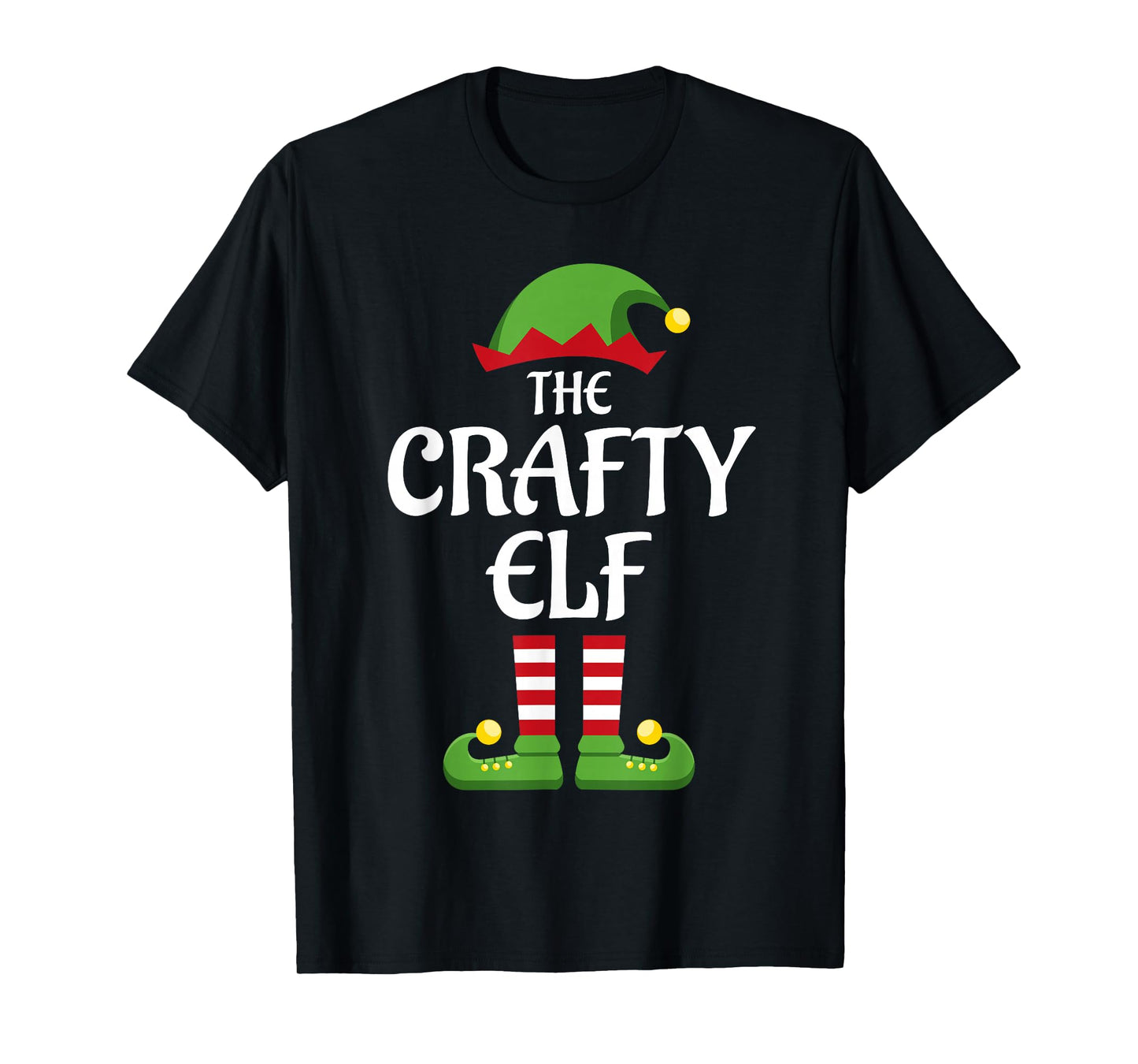 Crafty Elf Family Matching Group Christmas T-Shirt