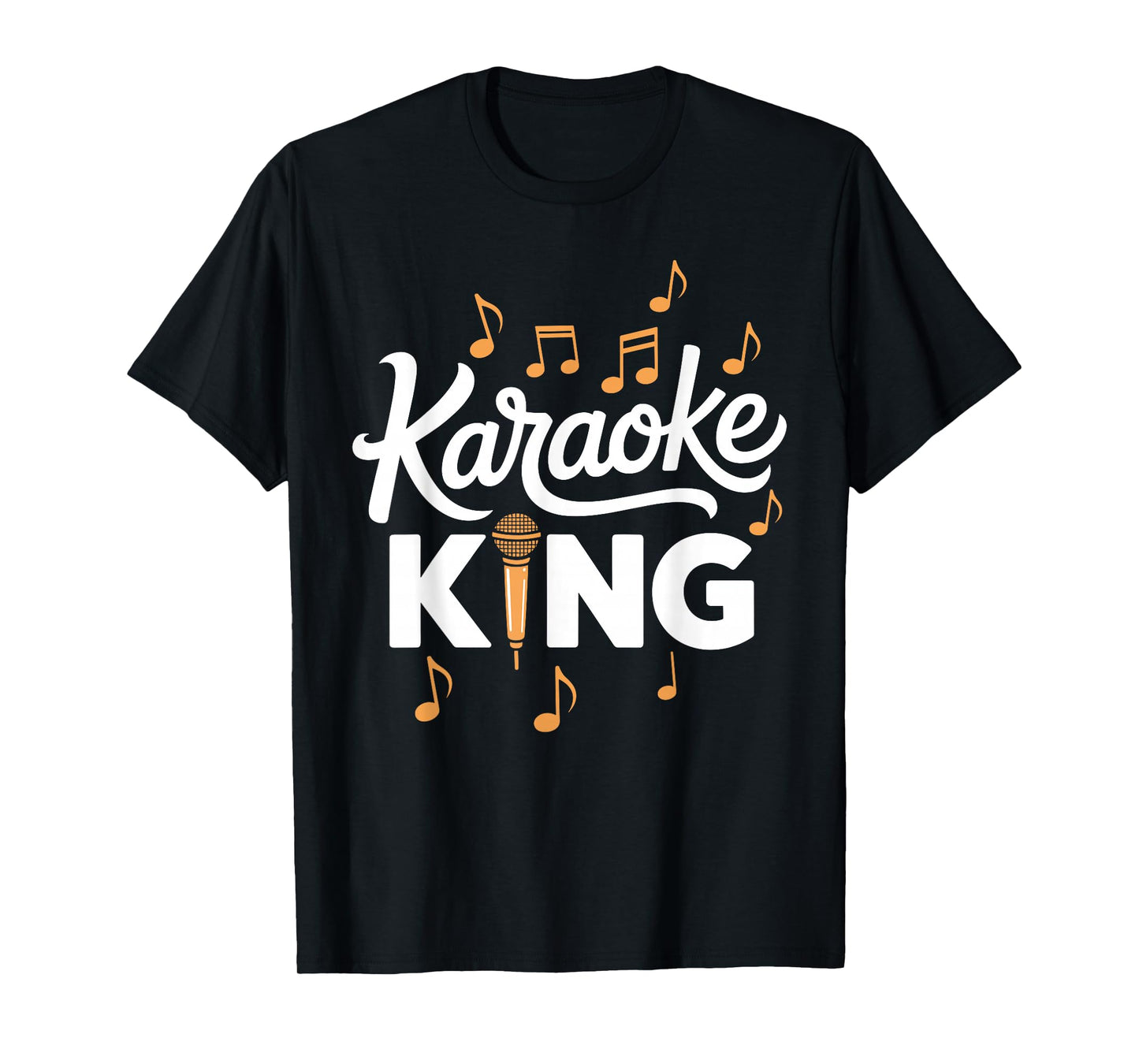 Funny Karaoke Design for Men Dad Singing Music Karaoke Lover T-Shirt