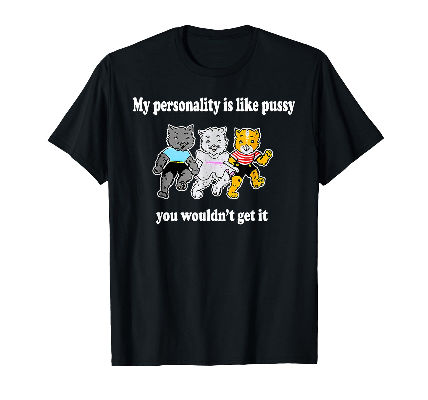 My Personality Is Like Pussy - You Wouldn't Get It T-Shirt