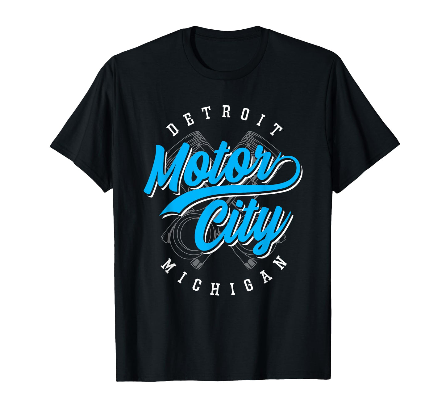Classic Detroit Motor City Michigan Michiganians Pride Gift T-Shirt