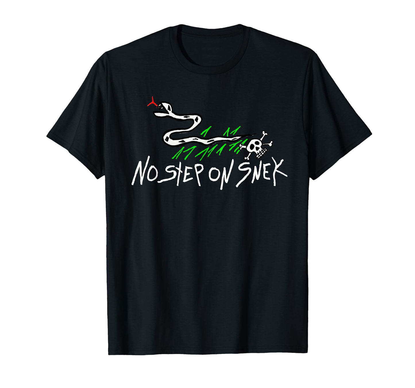 No Step On Snek Funny Gadsden Flag Patriot Self Defense Meme T-Shirt