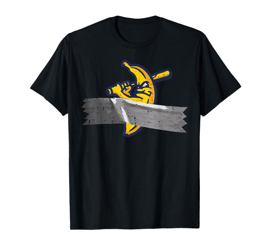 Banana Duct Tape Funny Fruit Art Meme Men Boys Kids T-Shirt