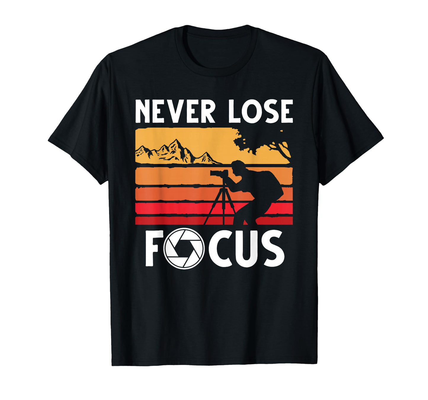 Cool Photography Art For Men Women Photographer Camera Lover T-Shirt