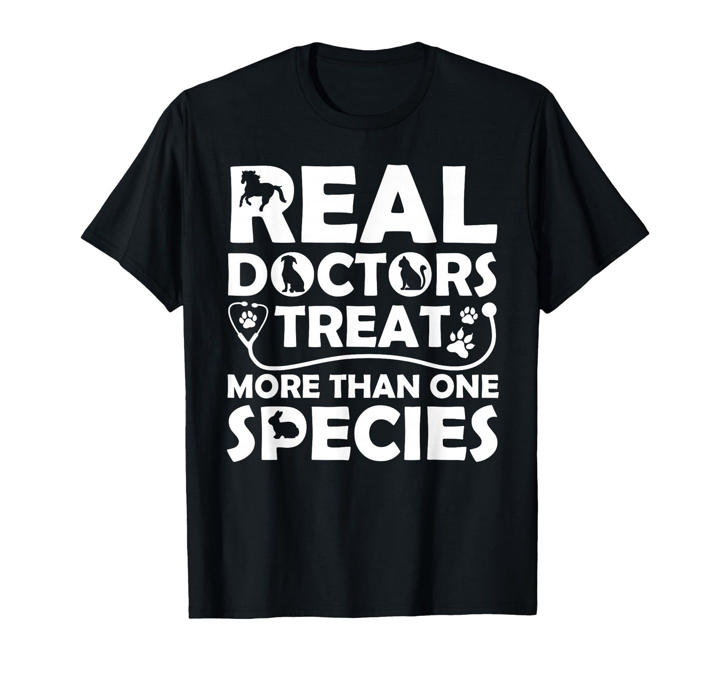 Cool Veterinarian Design For Men Women Veterinary Pet Doctor T-Shirt