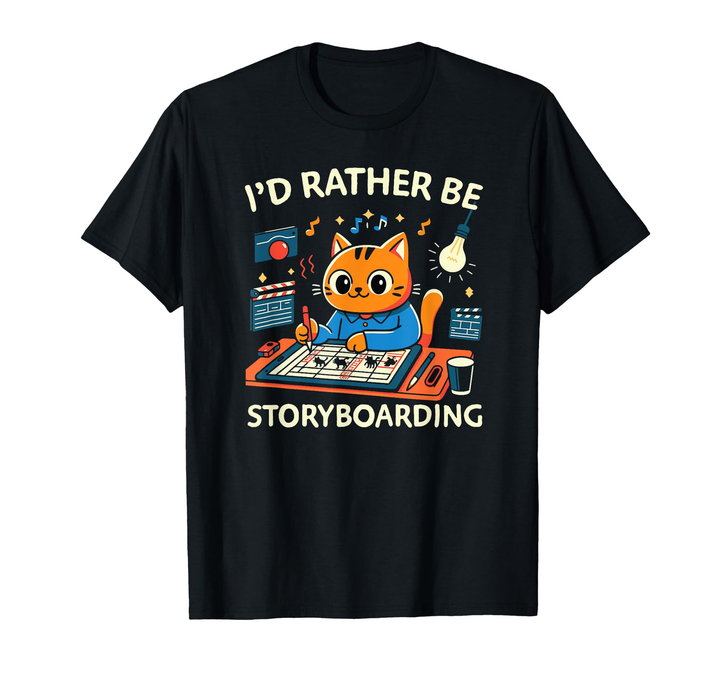 Storyboarding Animator Funny Cartoon Drawing Animation T-Shirt