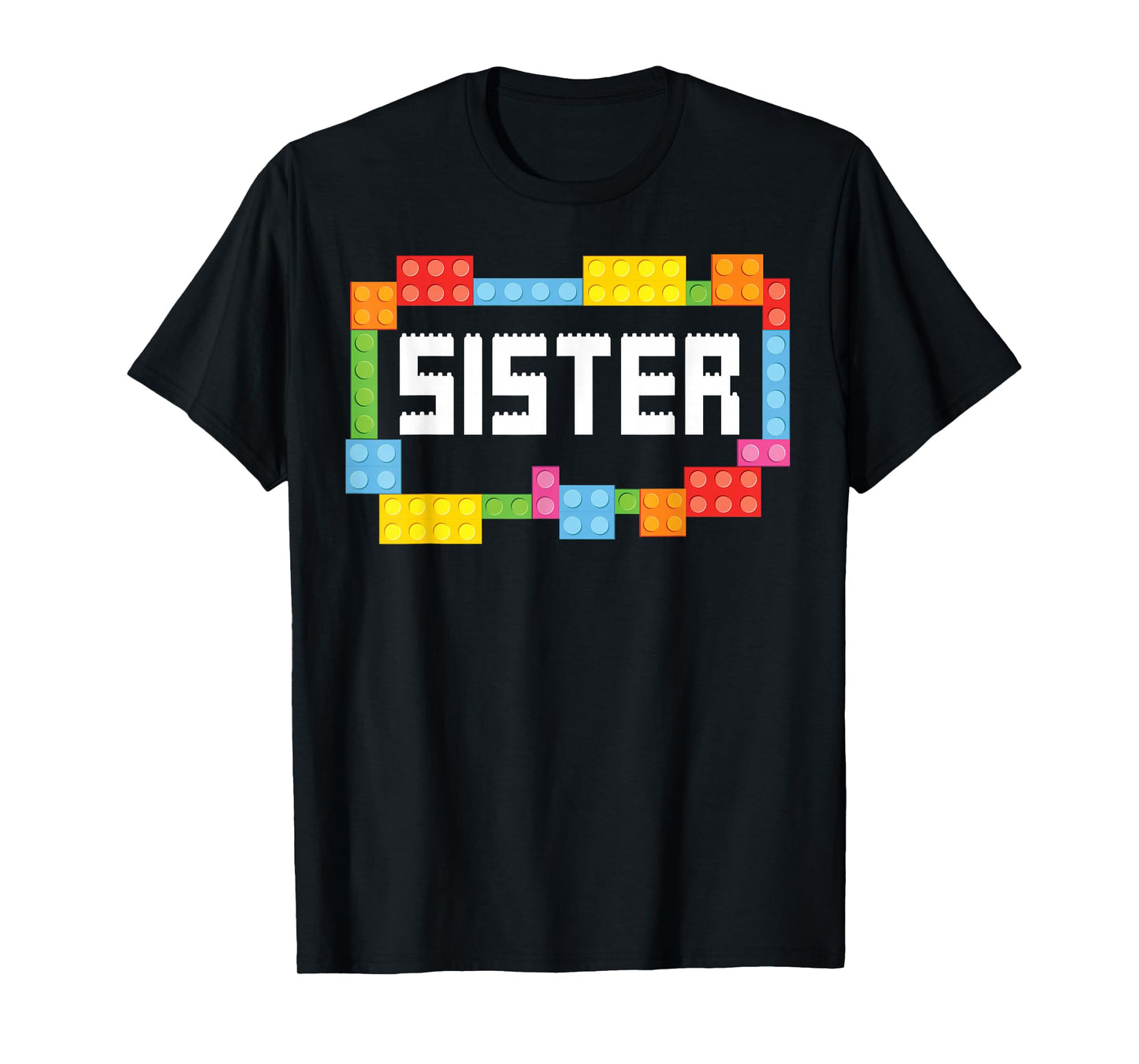 Master builder Sister Bricks Blocks Building Family Set T-Shirt