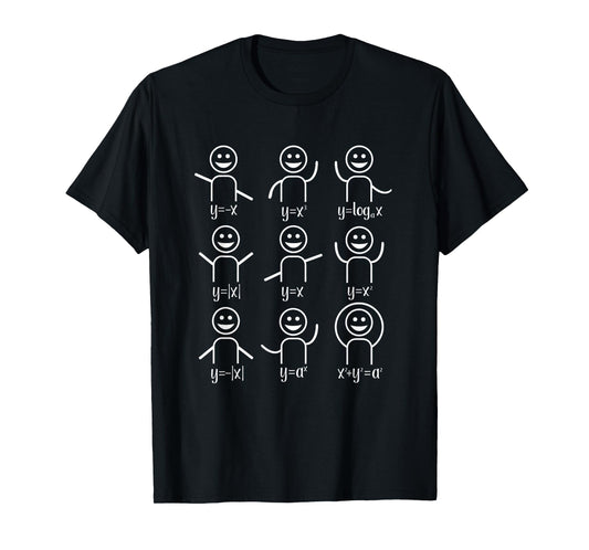 Algebra Maths Dance Maths Teacher T-Shirt Small