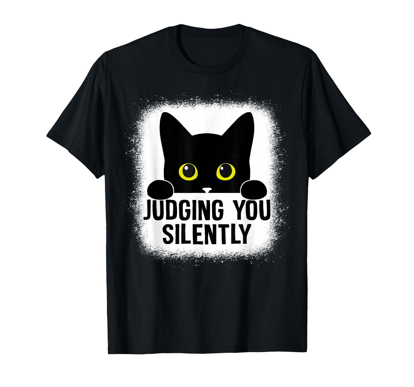 Funny Cat Judging You Silently Sarcastic Cat T-Shirt