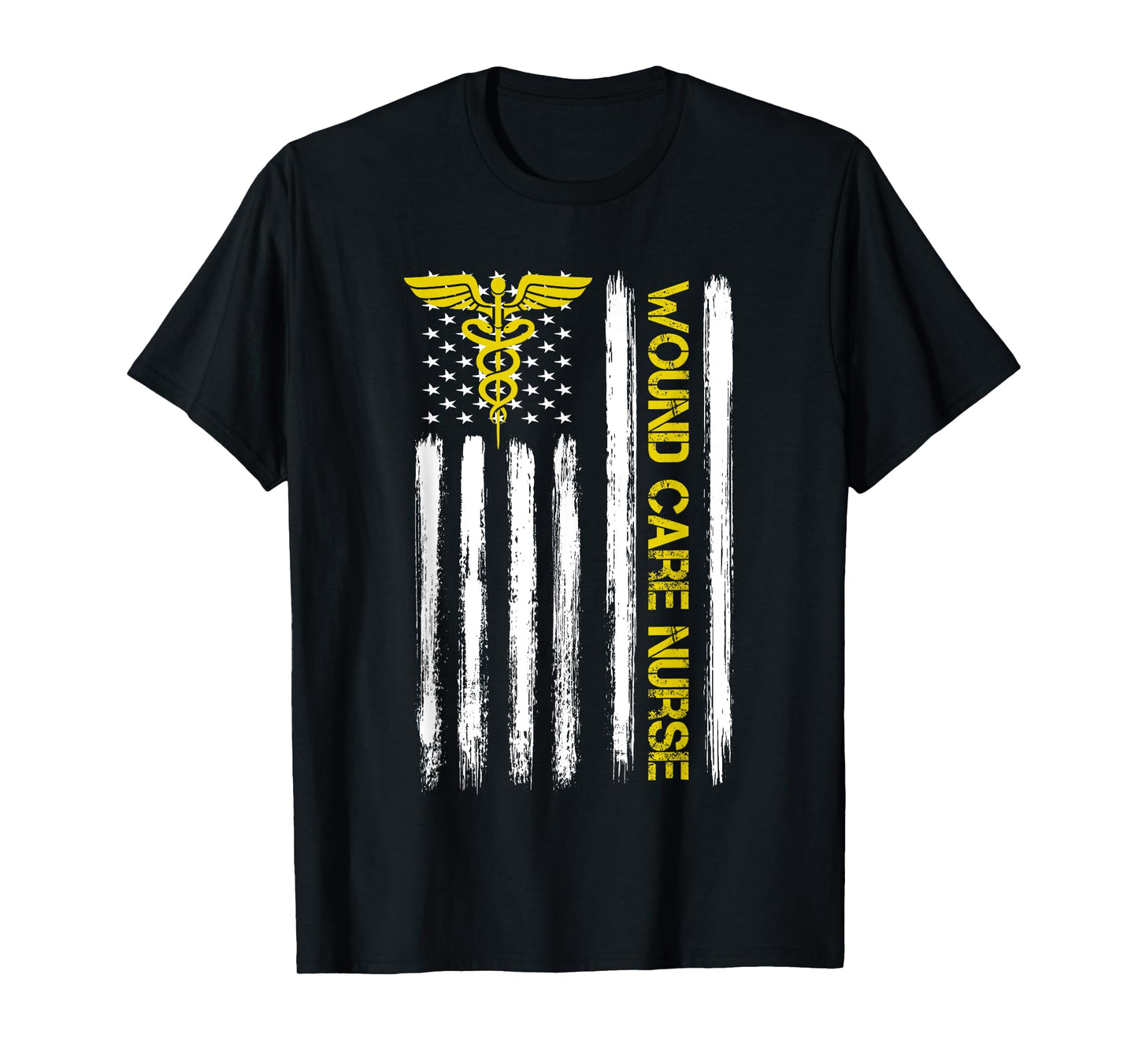 American Flag Wound Care Nurse | Nursing Department Wound T-Shirt
