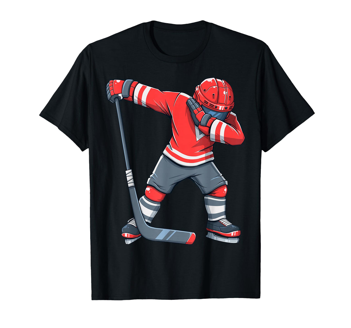 Funny Boy Kid Ice Hockey Dab Apparel Dabbing Player Youth T-Shirt