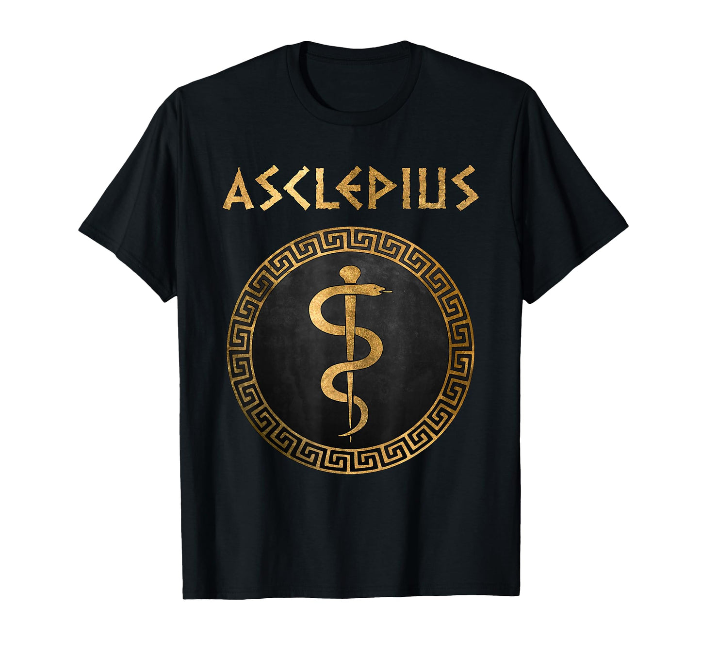 Asklepios Ancient Greek God of Health and Medicine T-Shirt
