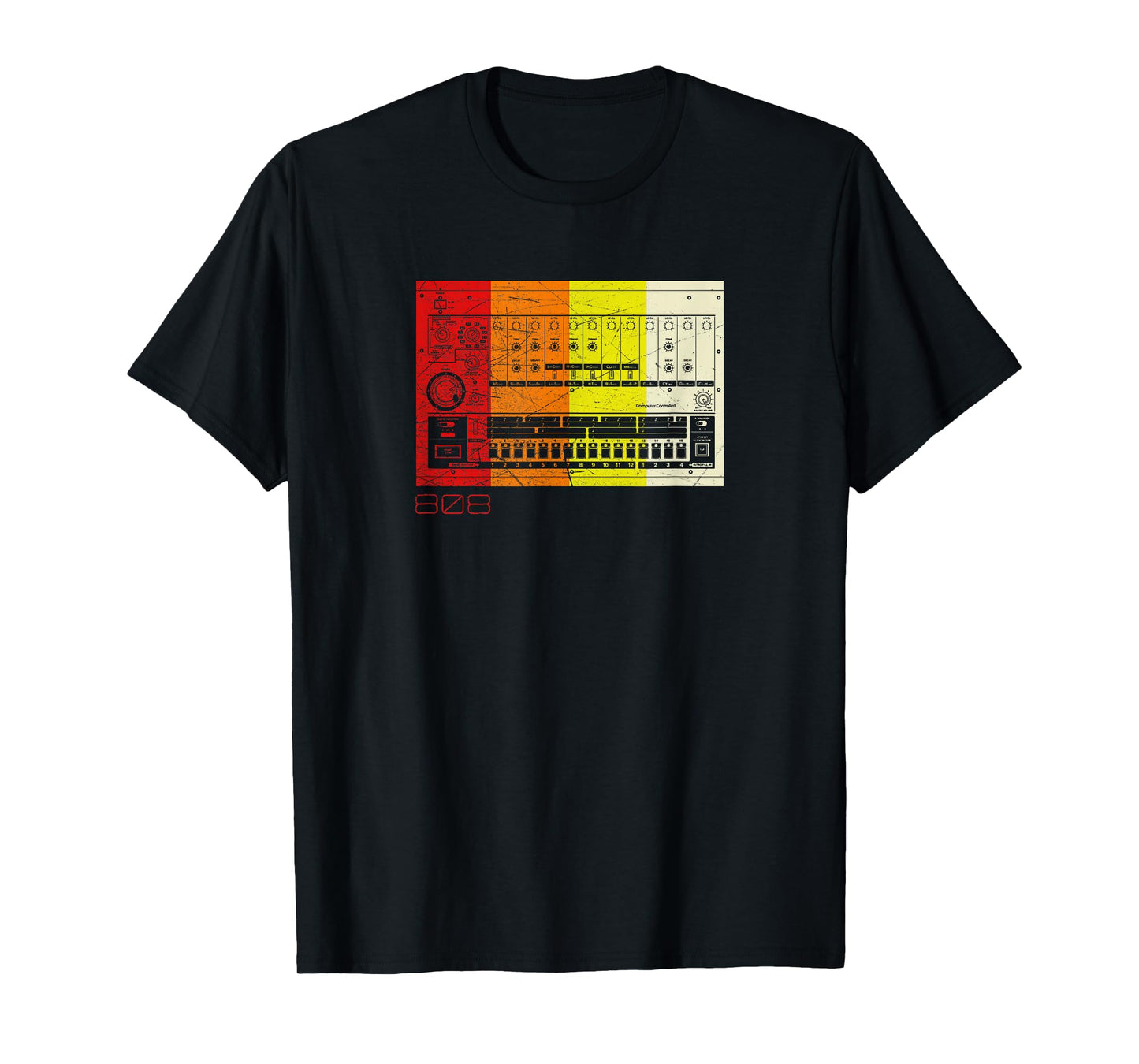Analog Vintage Drum Machine - Retro 808 Nerd T-Shirt T-Shirt