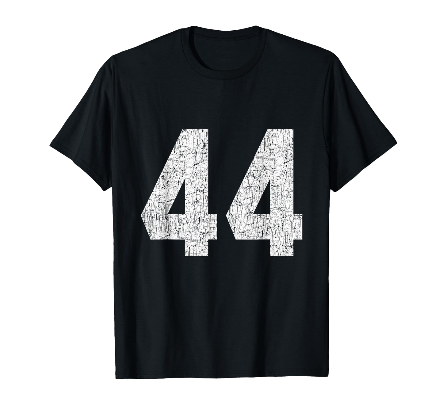 #44 Jersey Uniform Varsity Sports Number, 44th Birthday T-Shirt