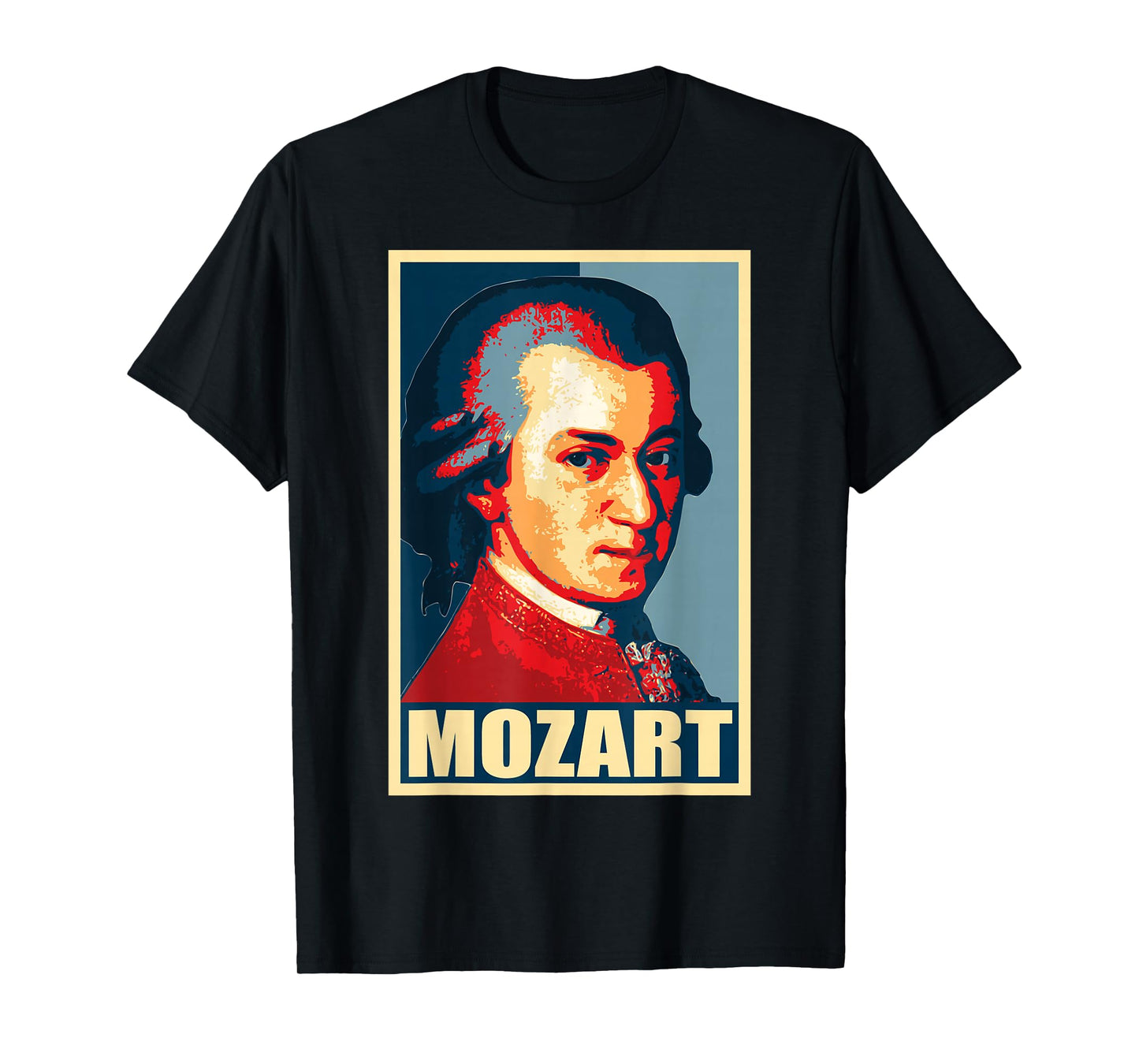 Mozart Classical Music Composer Retro T-Shirt