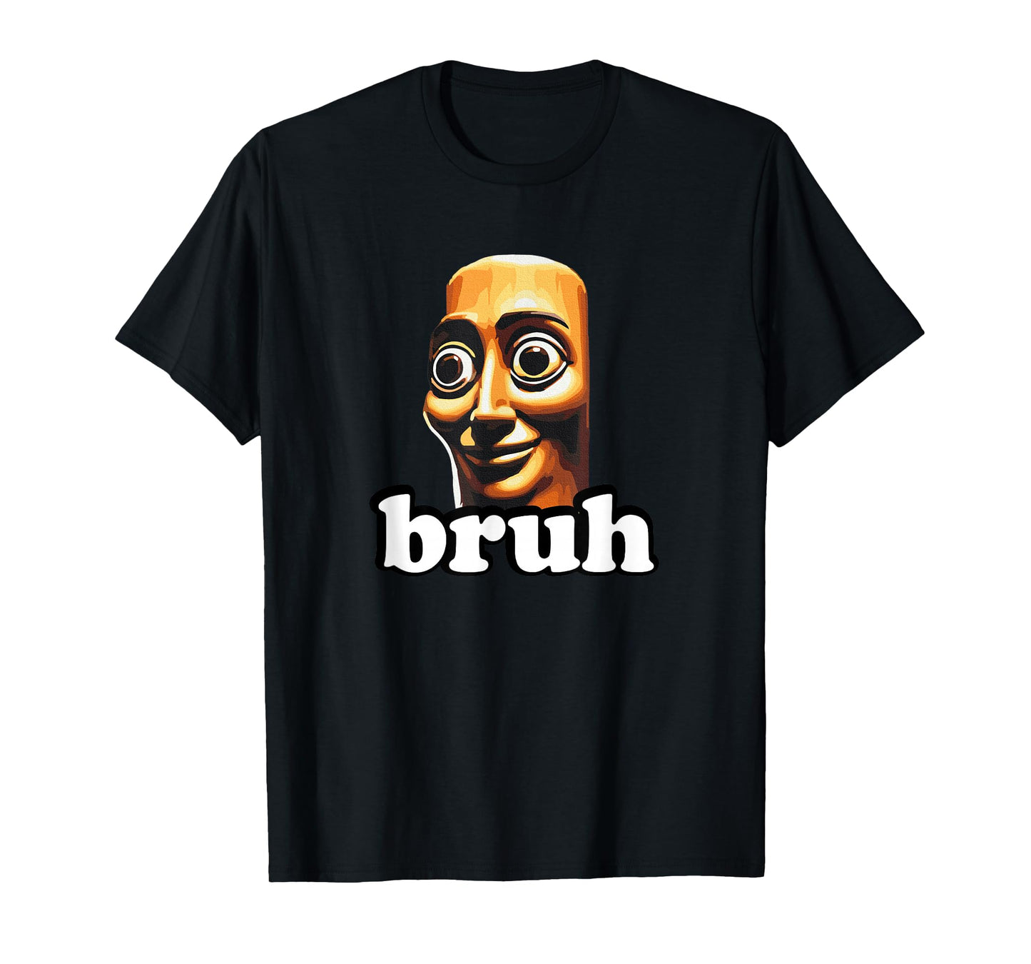 Funny Gamer Secret Tung Tung Tung Sahur Bruh T-Shirt