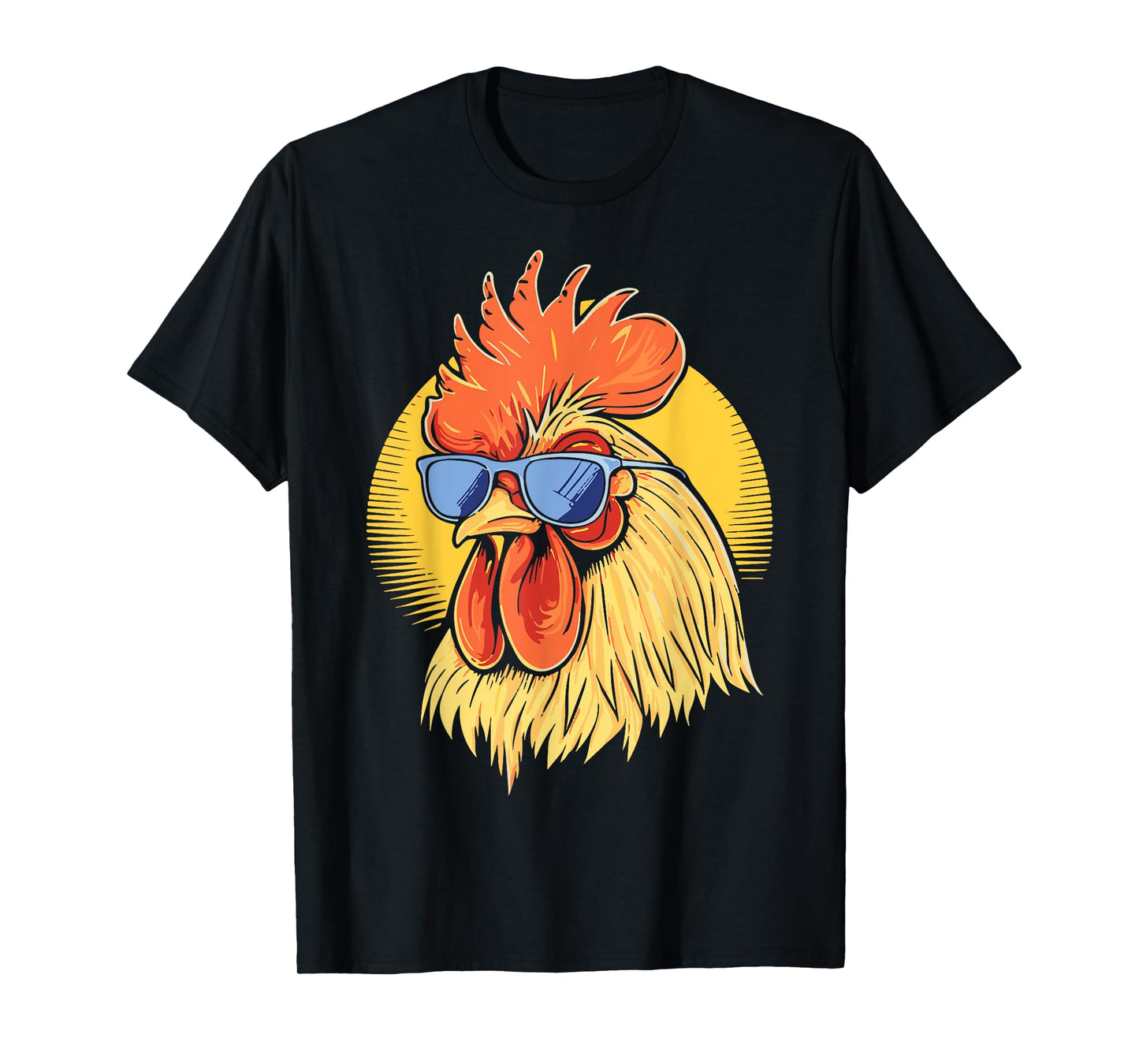 Cool Rooster Funny For Men Women Kids Chicken Rooster Lover T-Shirt
