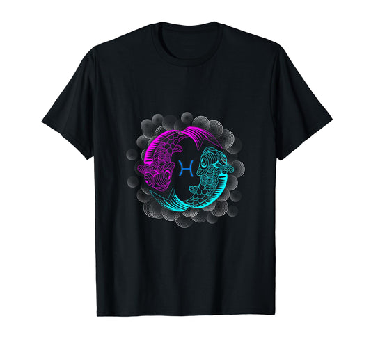 Pisces Zodiac Sign Astrology T-Shirt