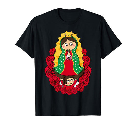 Our Lady Virgen of Guadalupe Virgen Mary Madre de Guadalupe T-Shirt