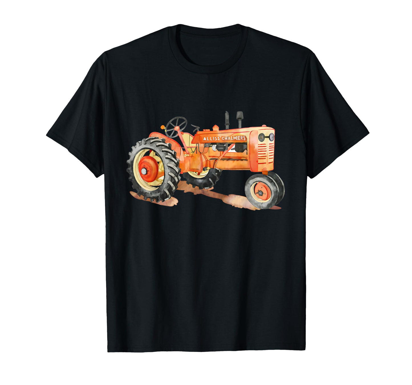 Alliss Chalmers Model WD 1940's Vintage Tractor Graphic T-Shirt