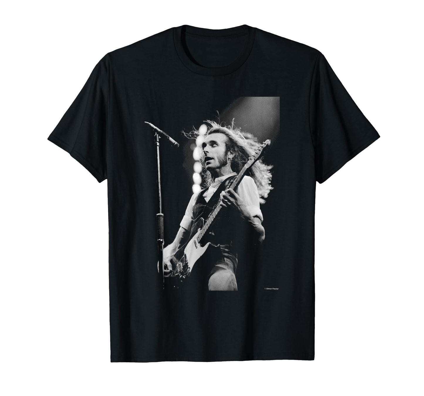Status Quo Live Francis Rossi Wembley 1979 By Simon Fowler T-Shirt