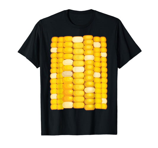 Corn Costume Halloween Shirt | Cool Food Dress-Up Gift T-Shirt