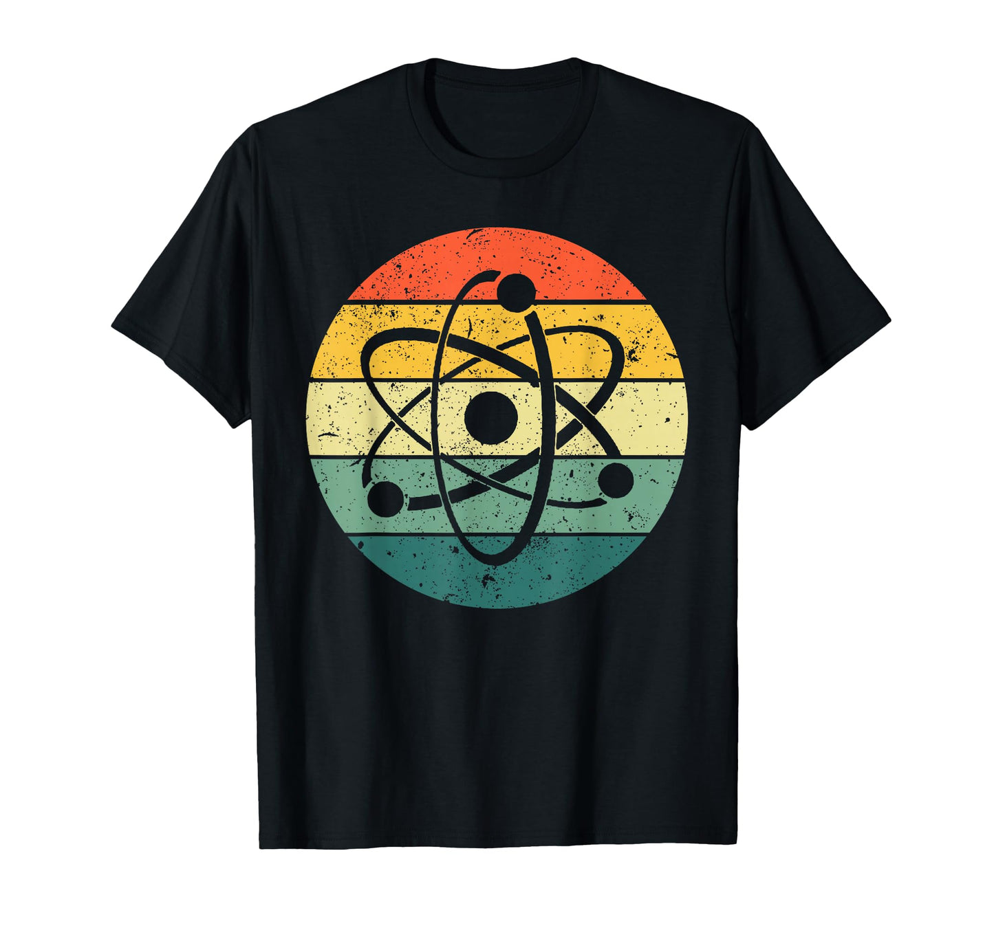 Cool Atom Art Men Women Biology Physics Chemistry Teacher T-Shirt