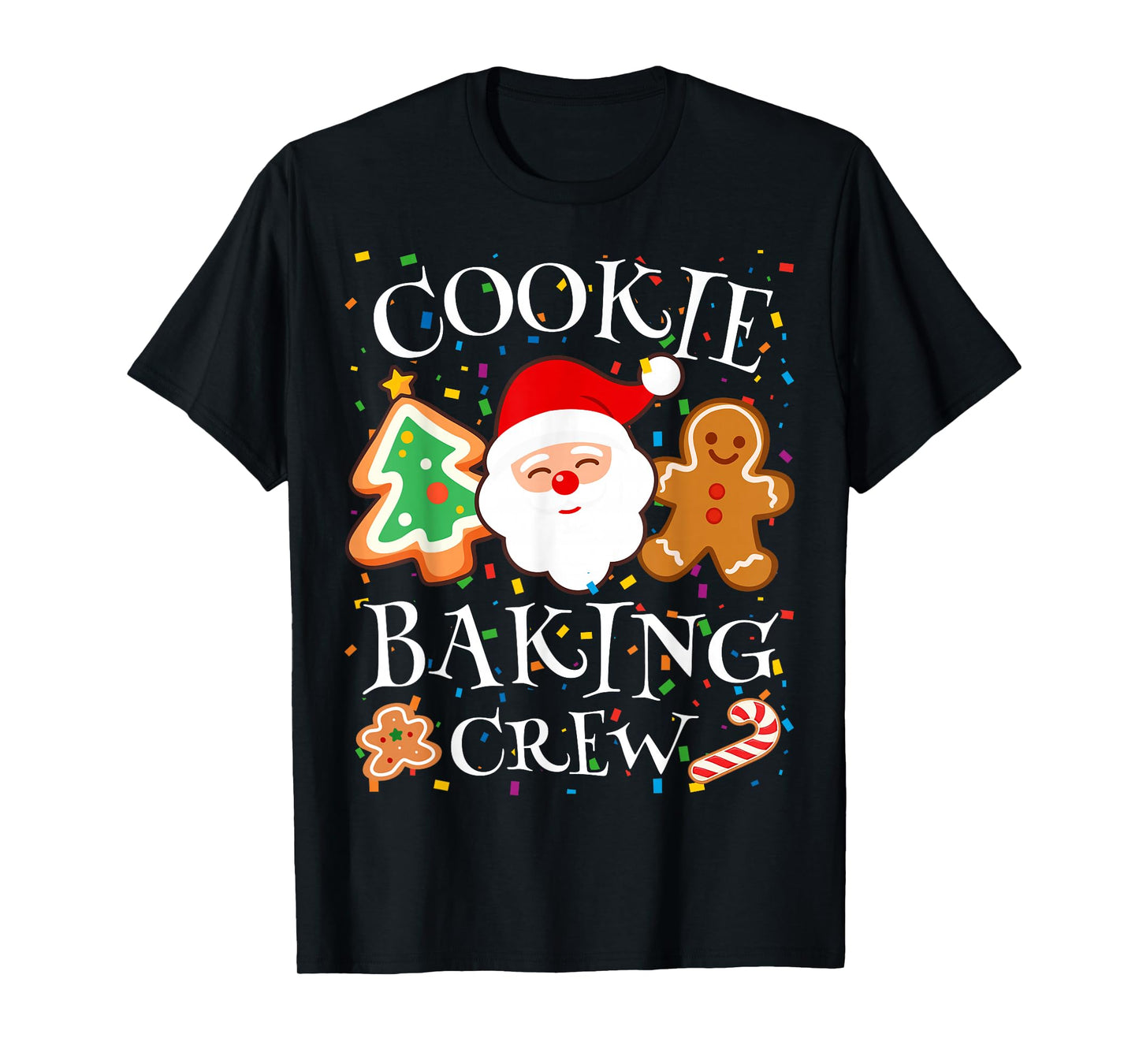 Christmas Cookie Baking Crew Cookie Crew Family Kids Pajamas T-Shirt