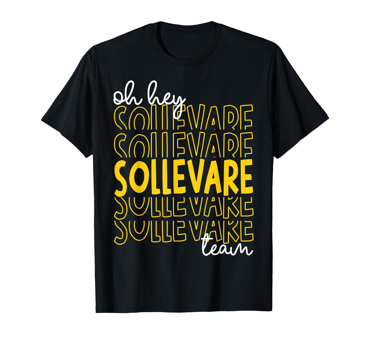 Oh Hey Sollevare Team House of Uplifting RCA School Style T-Shirt