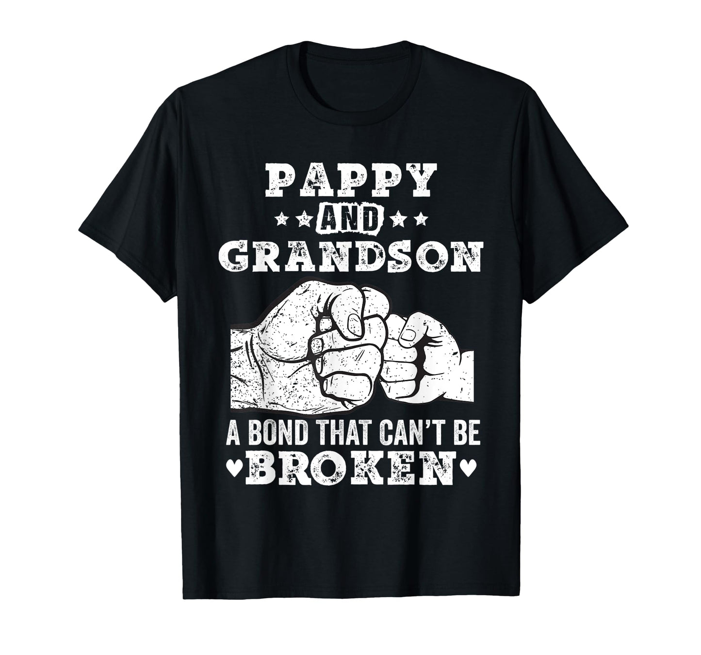 pappy and grandson a bond that cant be broken Grandpa gift T-Shirt