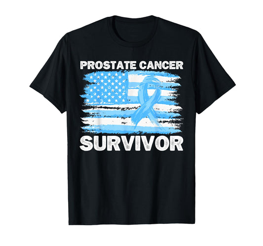 Prostate Cancer Survivor Men Dad Prostate Cancer Awareness T-Shirt