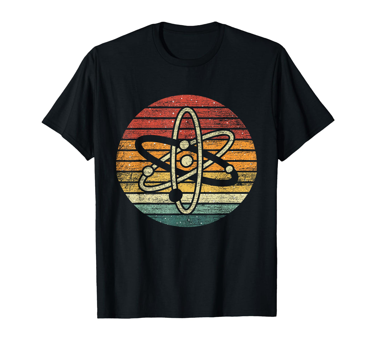 Retro Quantum Mechanics Atom Physics T-Shirt