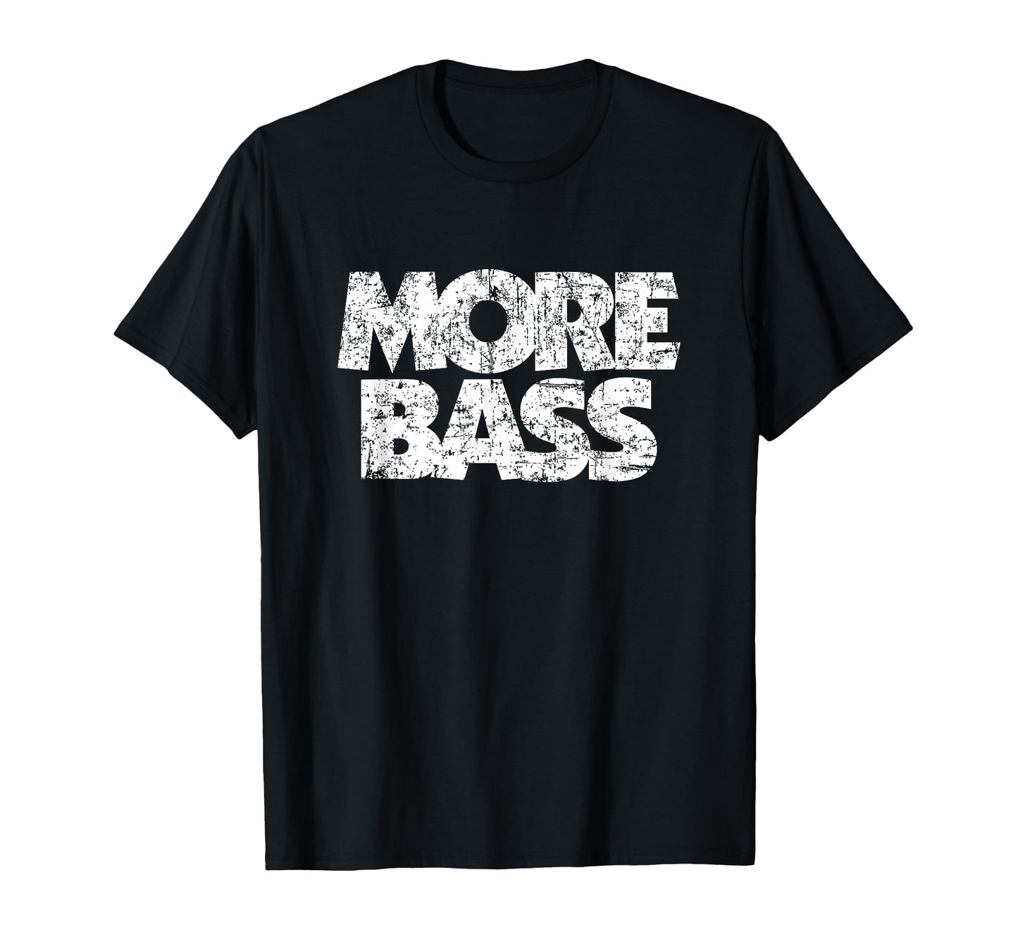 More Bass (Vintage White) Bassist Bass Player's T-Shirt