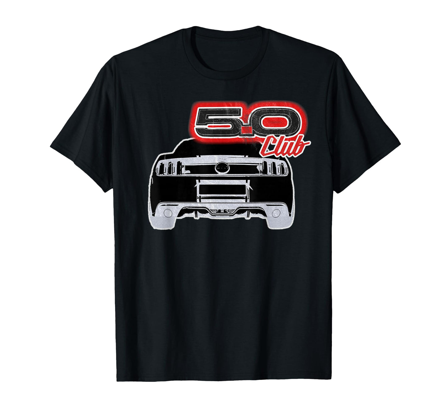 5.0 Coyote Stang American Car Horsepower v8 Muscle Speed T-Shirt