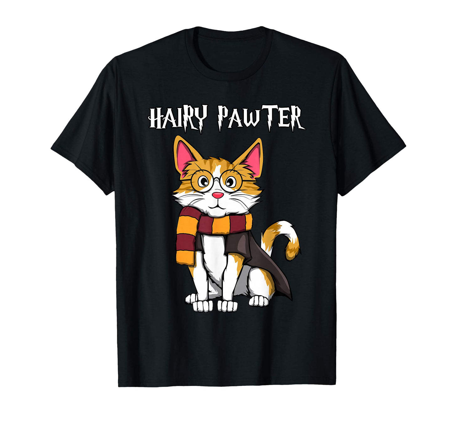 Magic Cat with Glasses, Funny Pawter Funny T-Shirt