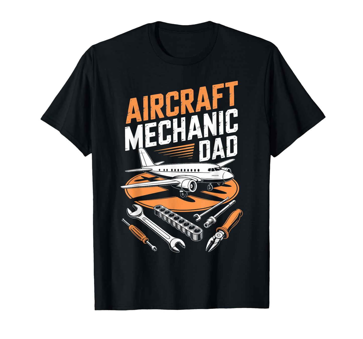 Aircraft Mechanic Dad Maintenance Plane Aircraft Technician T-Shirt