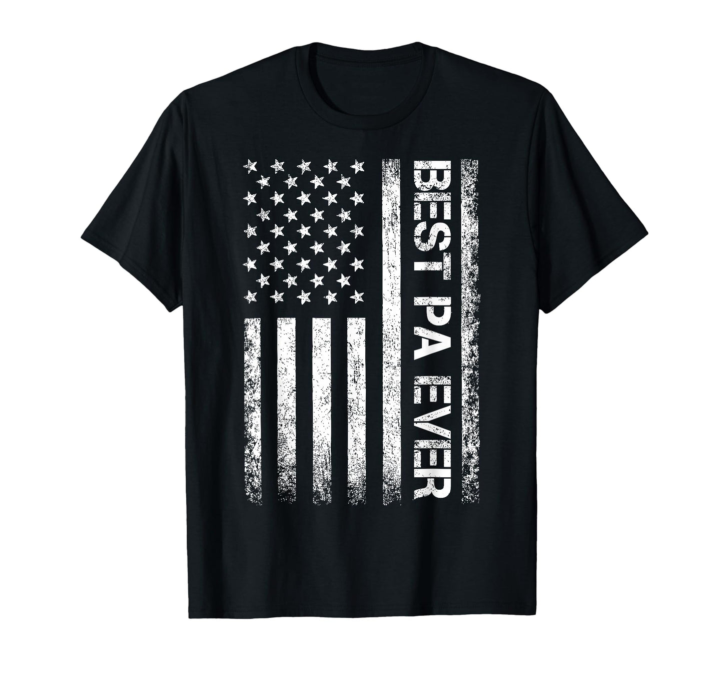 Best Pa Ever American Flag Father's Day For Men T-Shirt