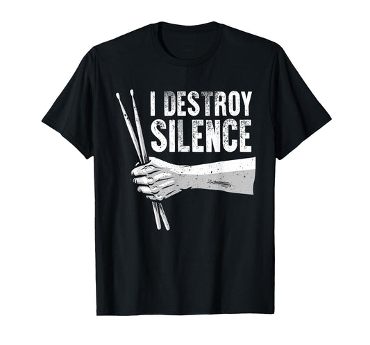 Best Drummer Art For Men Women Drumming Drum Set Lovers T-Shirt