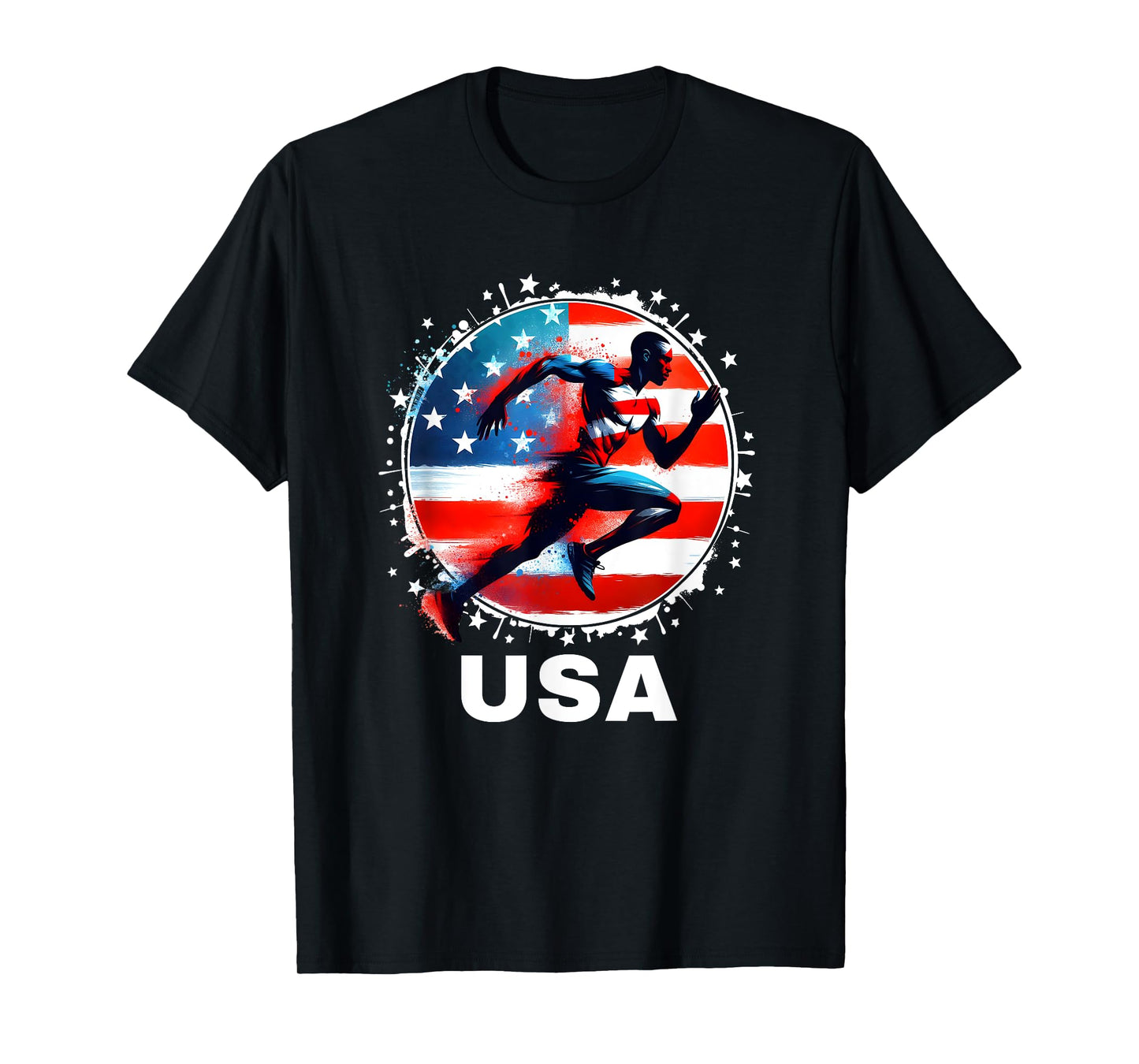 USA Team Track and Field Shirt for Men Women Kids Track T-Shirt