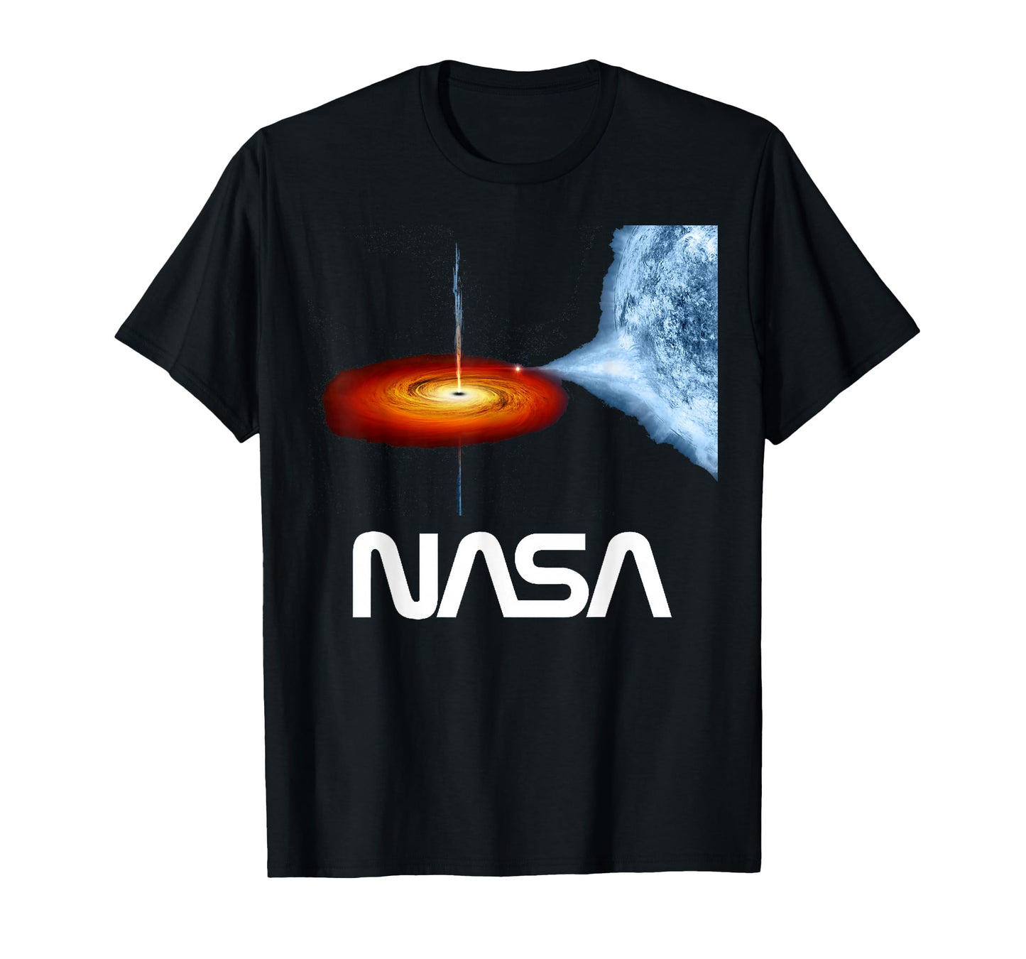 Officially Licensed NASA Cygnus Black Hole Space Geek T-Shirt