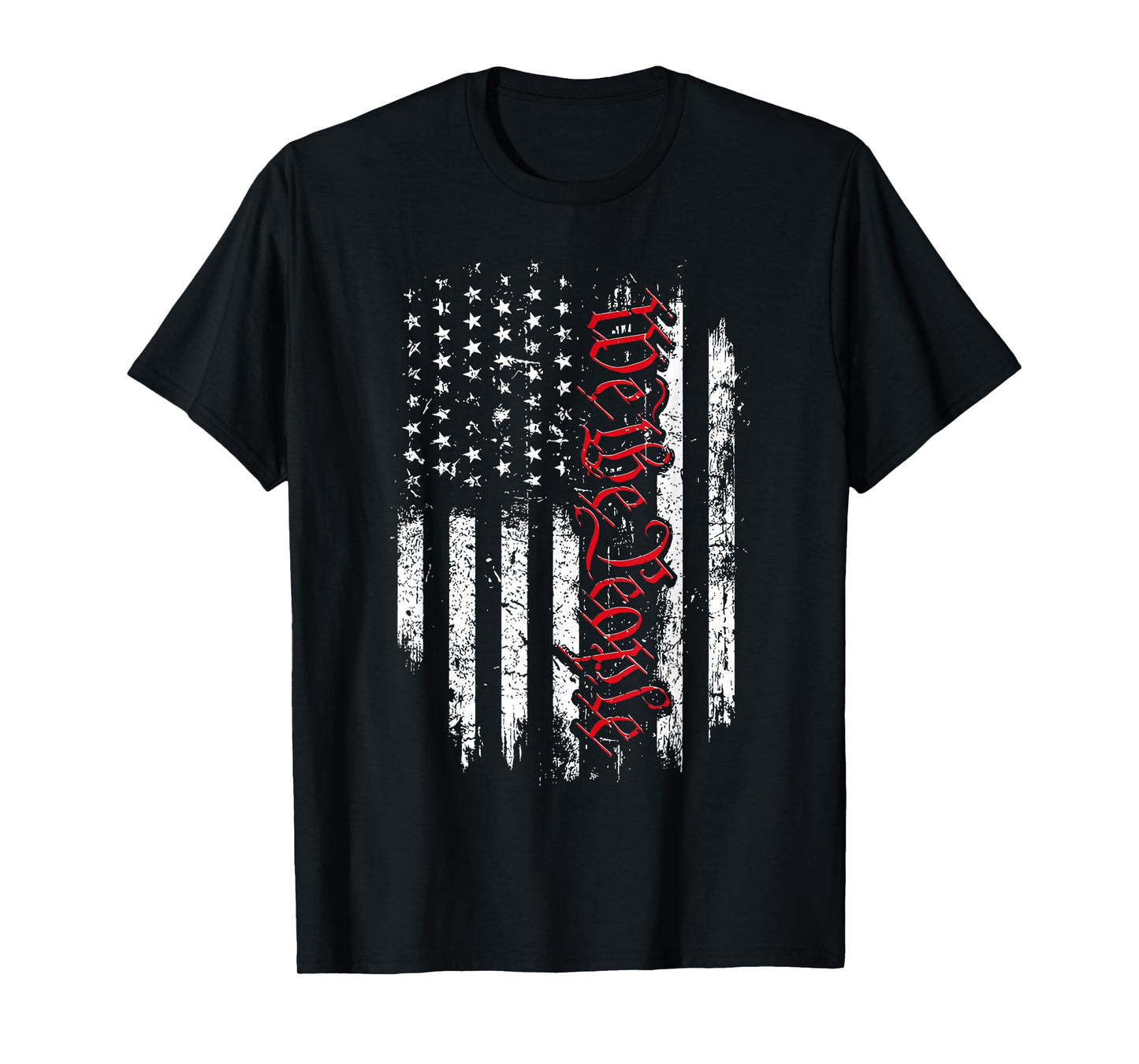 We The People American Flag 1776 Patriotic Happy 4th Of July T-Shirt