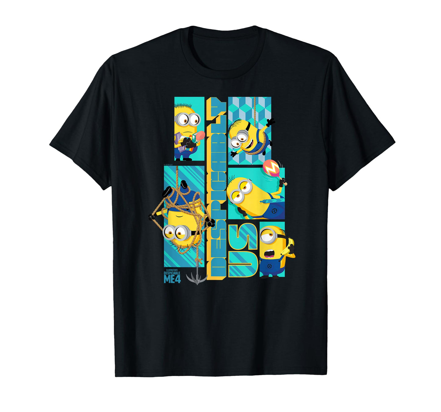 Minions Despicable Me 4 Despicably Us Minions T-Shirt