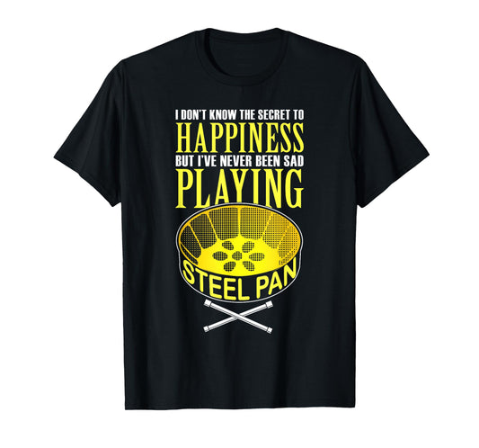 Funny Steel Pan Humor for Proud Pannist or Steel Band Pride T-Shirt