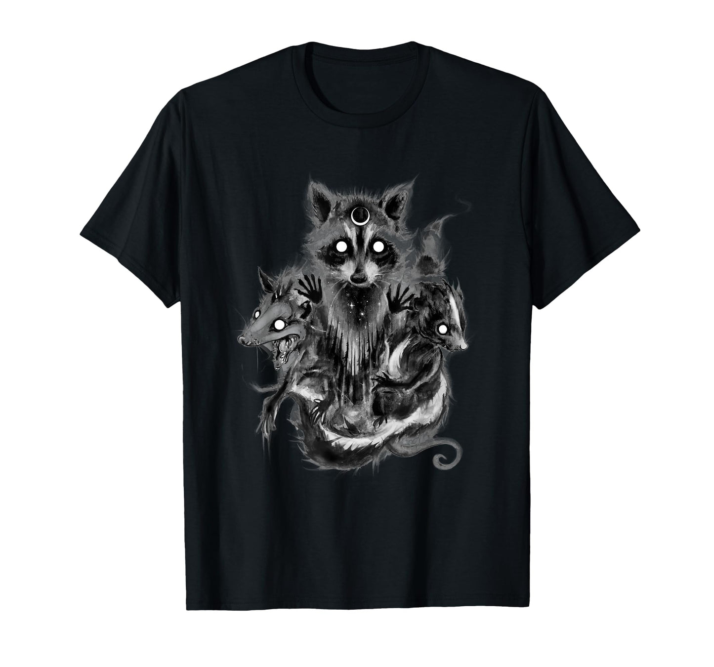 Team Trash Spirit Opossum Raccoon Skunk Local Street Cats T-Shirt