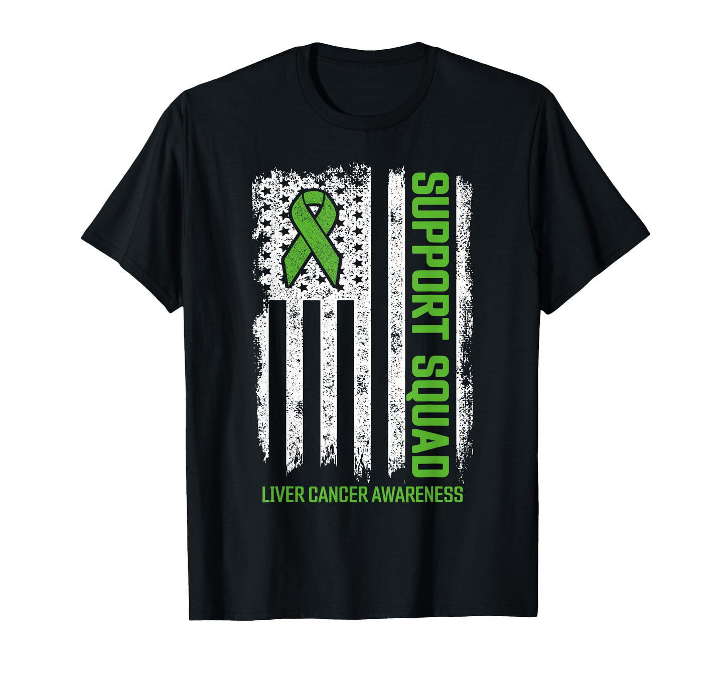 Liver Cancer Shirts Support Squad Liver Cancer Awareness T-Shirt
