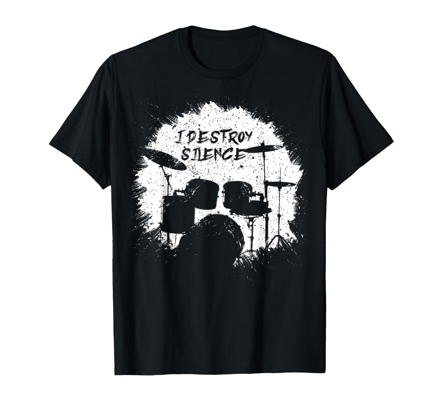 Drummer I Destroy Silence T-Shirt