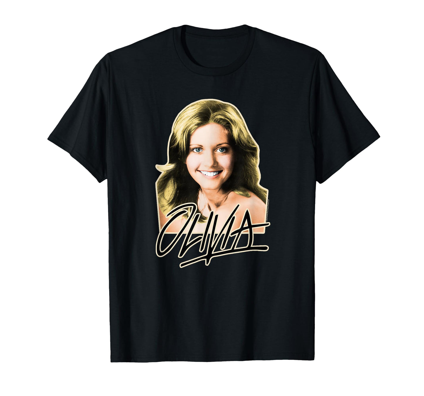 Olivia Newton-John Colorized Photo T-Shirt