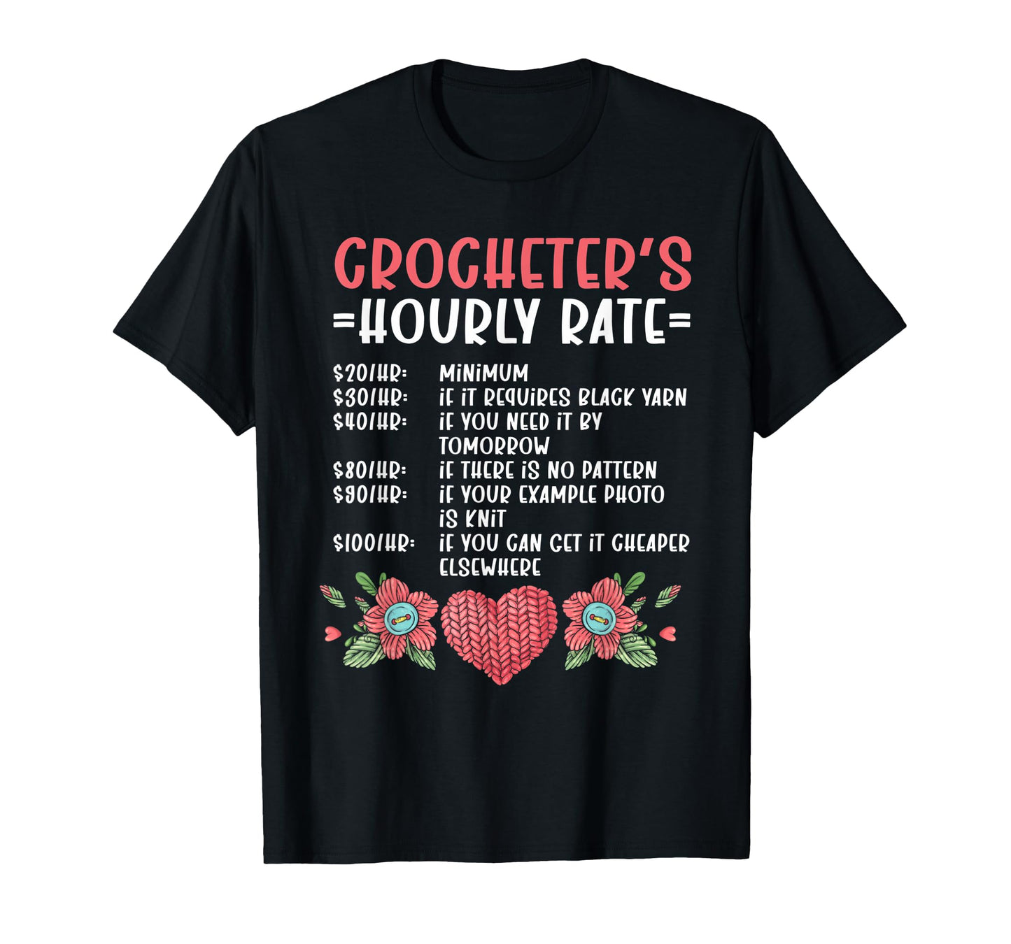 Crochet Yarn Crocheting T-Shirt